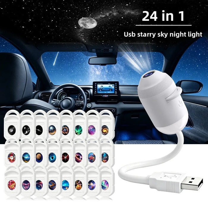 USB Starry Sky Projector Light